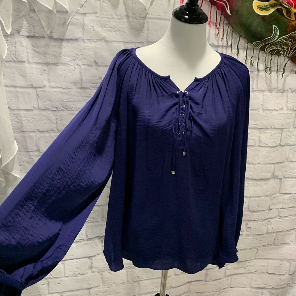 Jennifer Lopez Cobalt Blue Tunic - Size XL